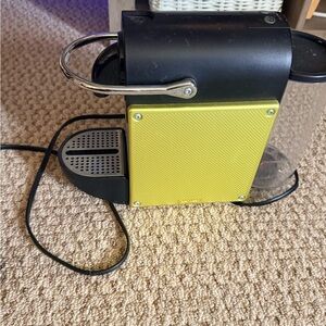 Nespresso Coffee Machine - Black and Yellow